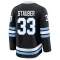 Black Youth Jaxson Stauber Premium Utah Hockey Club Home Jersey
