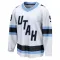 White Men's Clayton Keller Breakaway Utah Mammoth Away Jersey