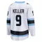 White Men's Clayton Keller Breakaway Utah Mammoth Away Jersey
