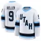 White Men's Clayton Keller Premium Utah Mammoth Away Jersey