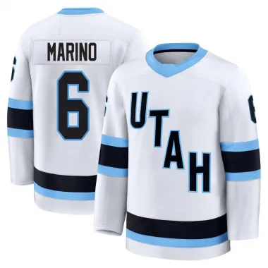 White Men's John Marino Premium Utah Hockey Club Away Jersey