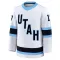 White Men's Nick Bjugstad Premium Utah Hockey Club Away Jersey