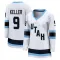 White Women's Clayton Keller Breakaway Utah Mammoth Away Jersey
