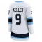 White Women's Clayton Keller Breakaway Utah Mammoth Away Jersey